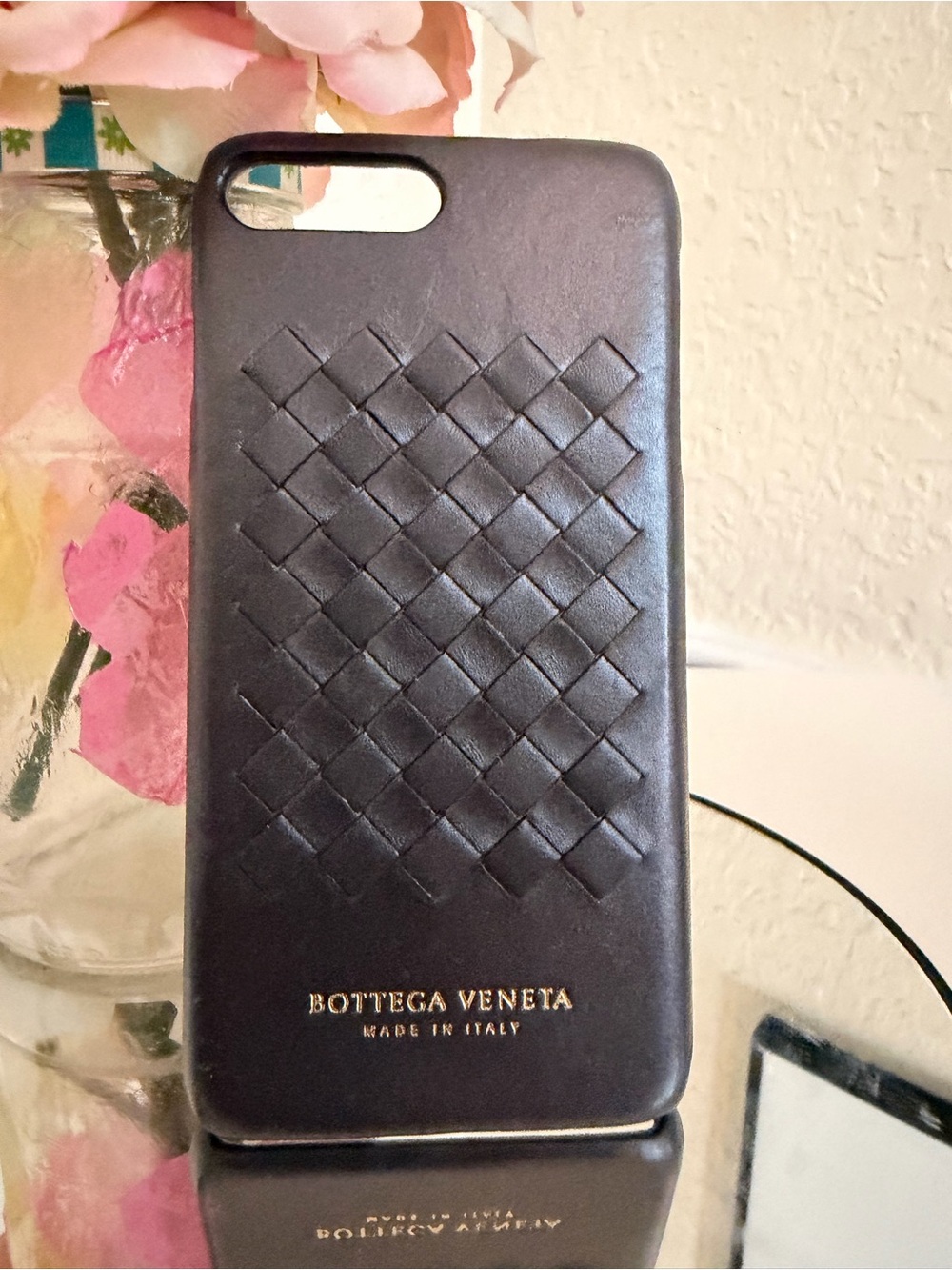 Bottega Veneta Intrecciato woven leather iPhone 7 Plus / 8 Plus case - Picture 2 of 15